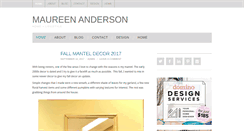 Desktop Screenshot of maureen-anderson.com